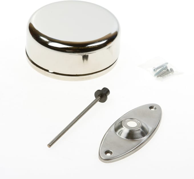 Asfra deurbel nr.670/9-D met stift 80mm mechanisch