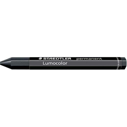 Staedtler Lumocolor 236 omnigraph permanent Markeerkrijt Zwart 12 stuk(s)