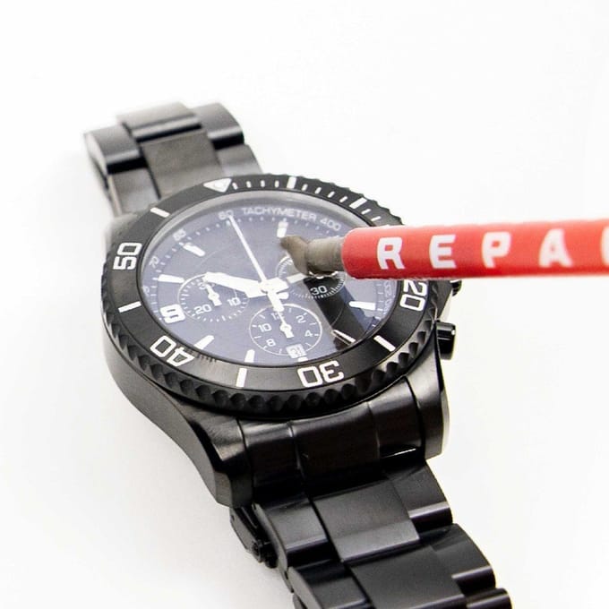 Squiggly POLYGLASS Polywatch glass polish Reiniging en onderhoud