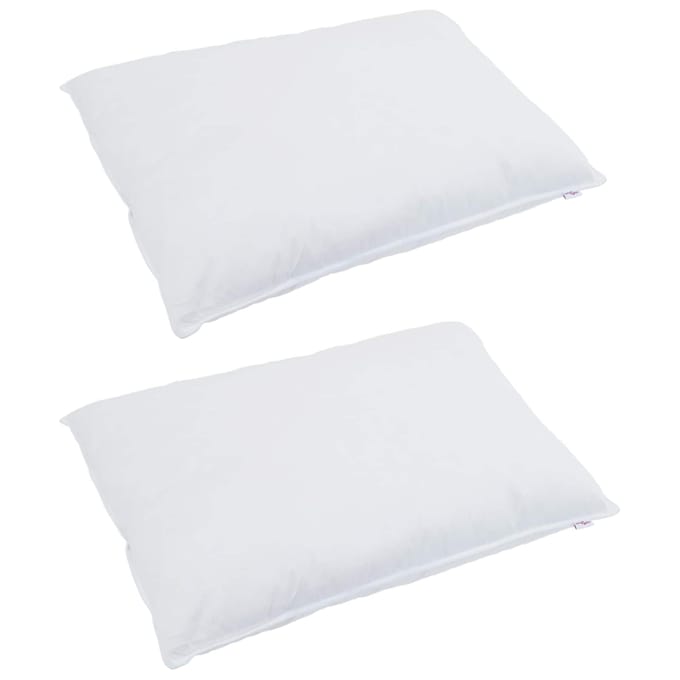 vidaXL - Deken - Set - met - kussen - 3 - st - Wit - Donsveer