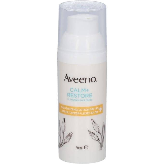 Aveeno® Calm+Restore Hydraterende Lotion SPF50 | Normale tot Gevoelige Huid 50