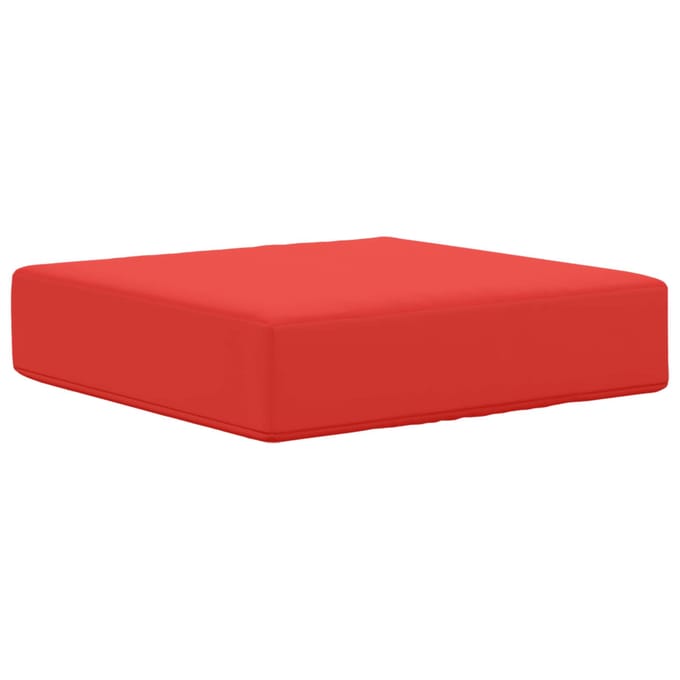 vidaXL Buiten Zitkussen 100% Polyester Rood 40 x 40 x 8 cm