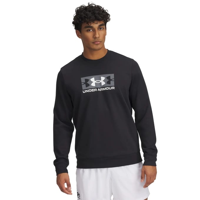 Under Armour Rival Terry Logo Sweatshirt Zwart L / Regular Man