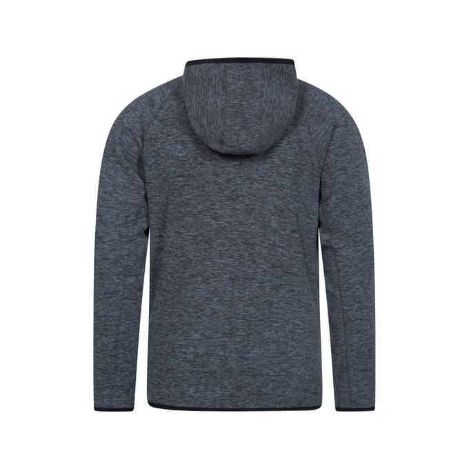 Mountain Warehouse Heren Snowdon II Full Zip Hoodie (Zwart)
