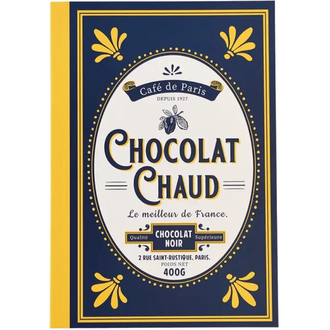 a5 notitieblok Rex London Ligné Chocolat Chaud Café De Paris