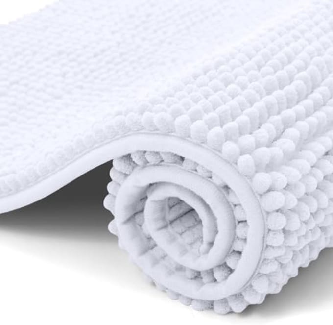 Zachte Badkamer Mat - Antislip & Absorberend - 50x80 cm