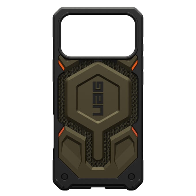 UAG Monarch Pro Backcover voor de Apple iPhone 17 Pro Max - Kevlar Element Green