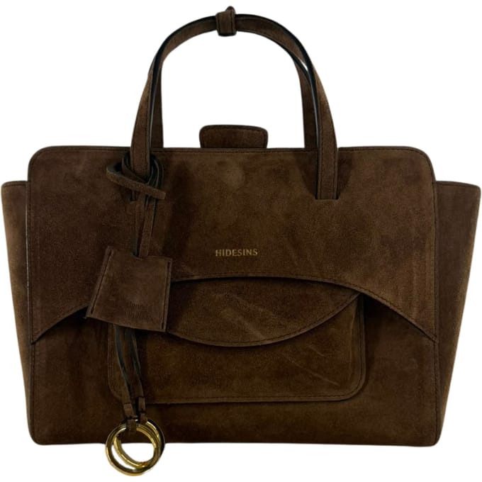 Hidesins Flap M Handtassen Bruin Fl12sd