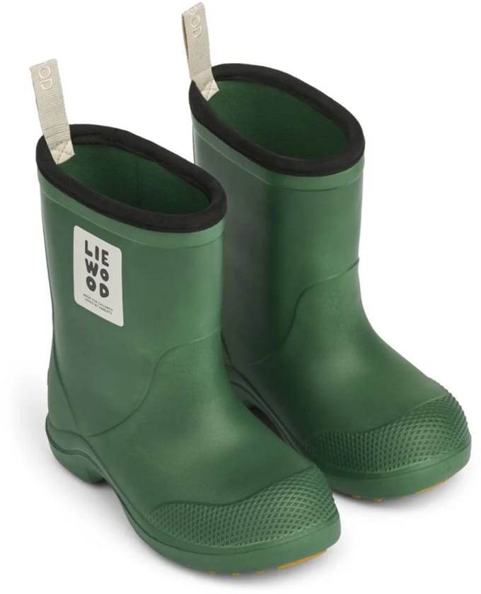 Liewood - Regenlaarzen - Garden Green Mix - Waterdicht - Maat 29