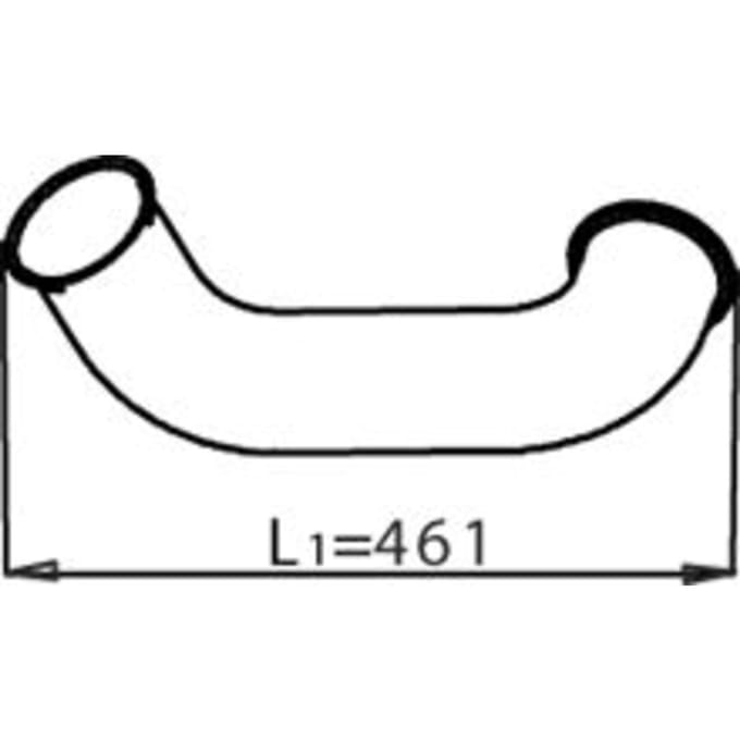 Uitlaatpijp DINEX 22175