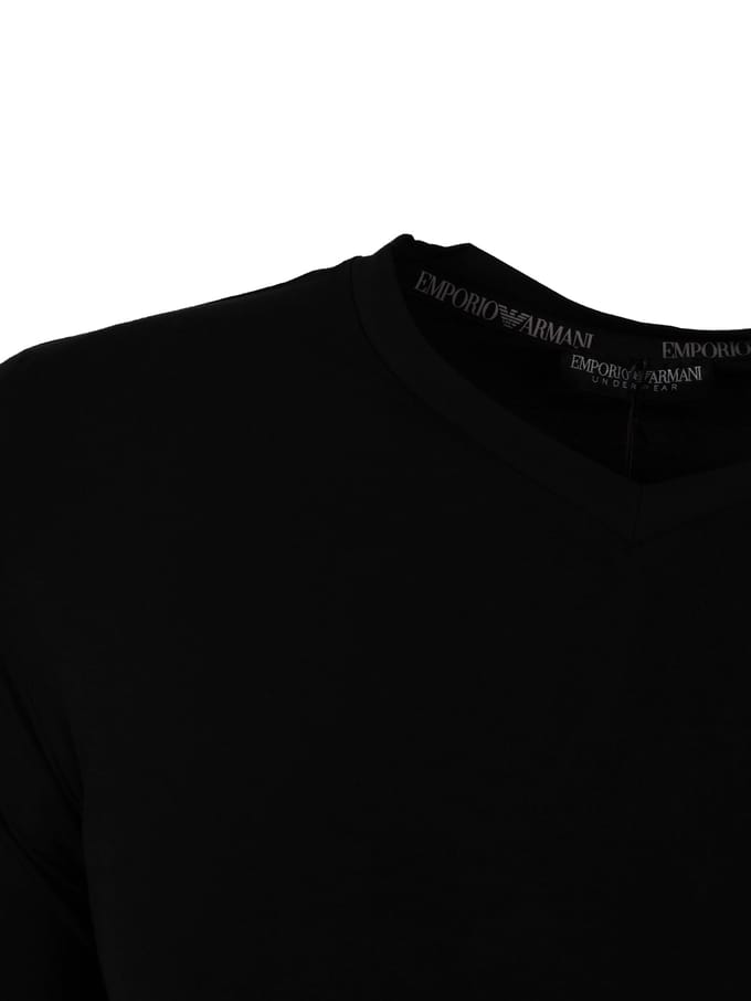 Emporio Armani T-shirt C-neck Mannen zwart