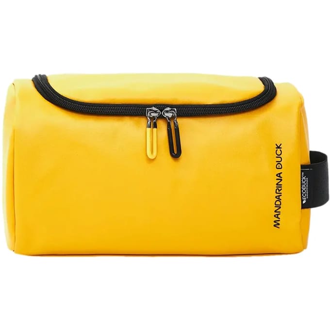 MANDARINA DUCK toilettas Eco Coated Necessaire Duck Yellow donkergeel