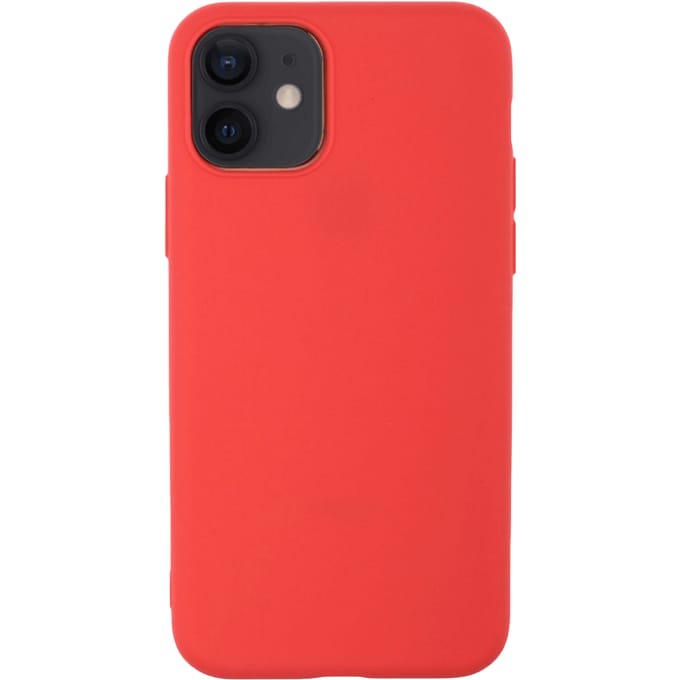 Mocaa iPhone 12 Mini Slim-Fit Hoesje Rood