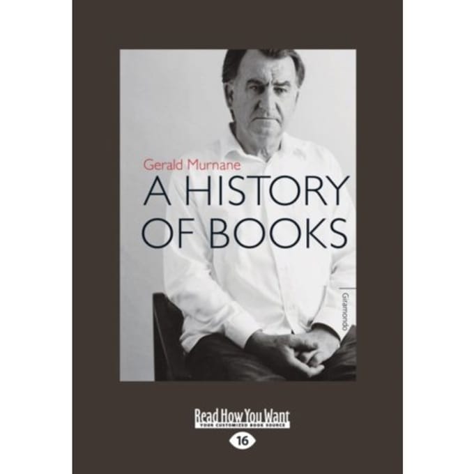 A history of books (large print edition)) - Gerald Murnane
