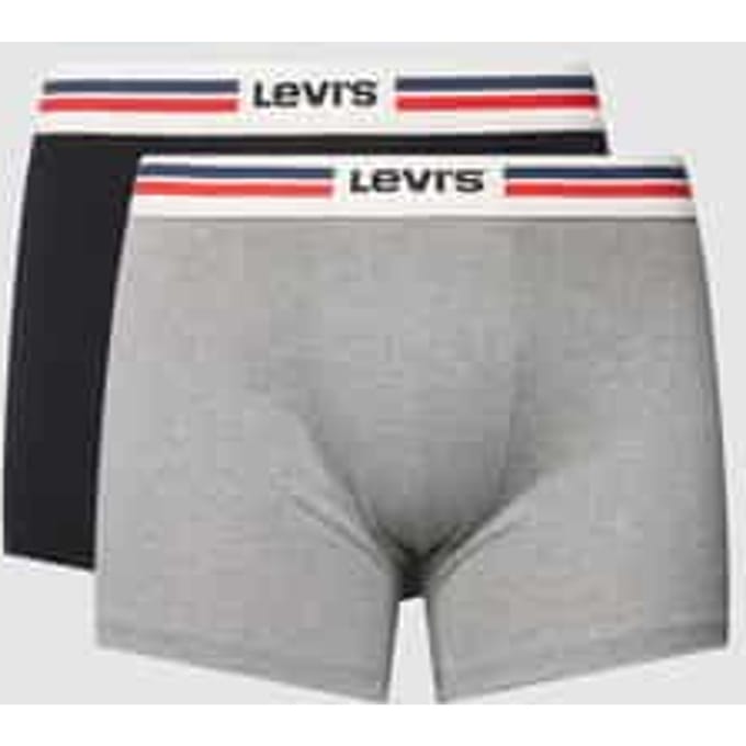 Boxershort met elastische band met logo
