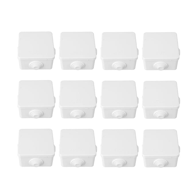 Boîte de jonction de câbles étanche, 12 pièces, pour instruments de distribution d'énergie, boîte à bornes de connexion de câbles
