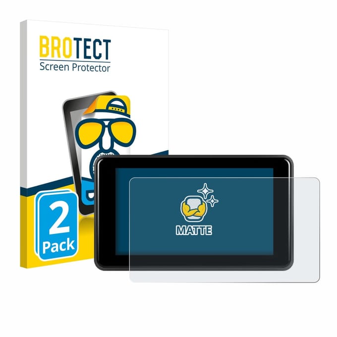 BROTECT - Screenprotector voor Vechtel Motorrad Carplay 5" - Folie Beschermfolie matte 2 Stuks