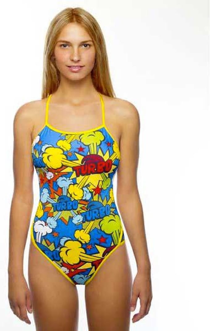 Turbo Pop Zwemkleding Veelkleurig S Vrouw