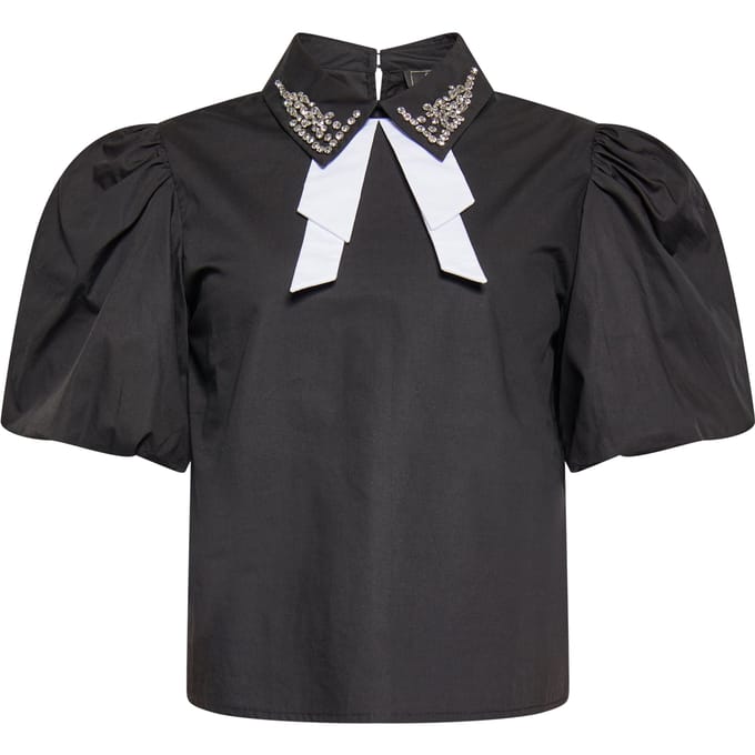Faina Blouse shirt Dames zwart