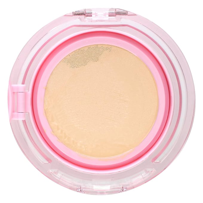 Amuse, Dew Power Vegan Cushion, SPF 50+ PA++++, 1.5 Natural, 15g (0,52 oz) white