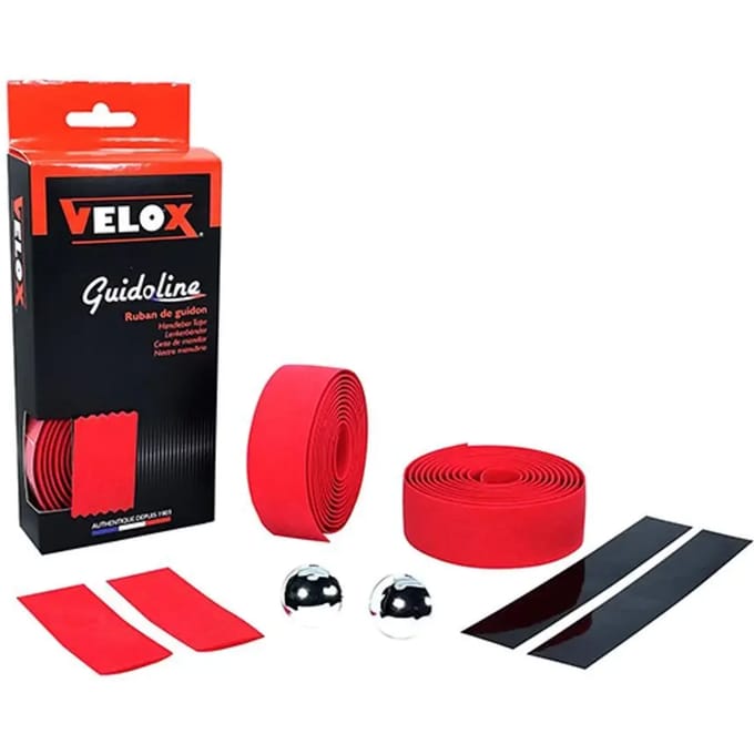 Velox Stuurtape Maxi Cork Gel rood (2st)