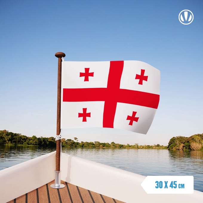 Vlag Georgië 30x45cm