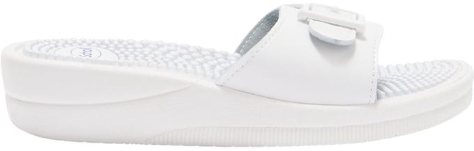 Scholl Slippers New Massage PVC Vrouwen - Wit