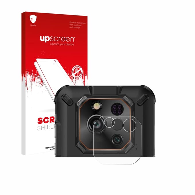upscreen - Screenprotector voor Ulefone RugOne Xever 7 Pro (ALLEEN Camera Lens) - Folie Beschermfolie transparant