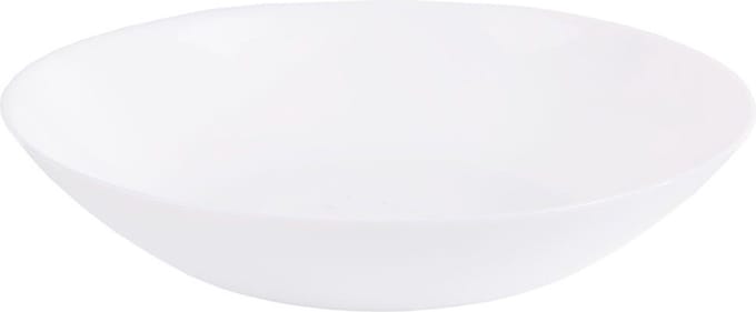 Luminarc diep bord, rond, 20 cm, wit, Arcopal Zelie