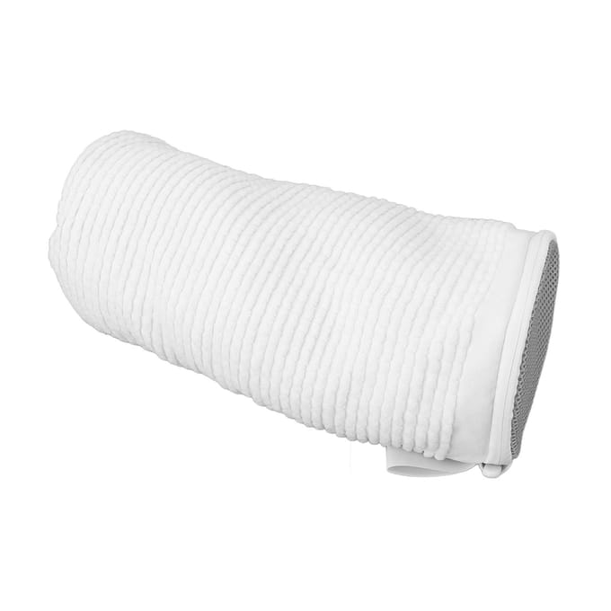 Sac à Linge pour Chaussures Anti-Déformation Polyester Sac de Nettoyage pour Chaussures avec Fermeture Éclair pour Machine à Laver B B white