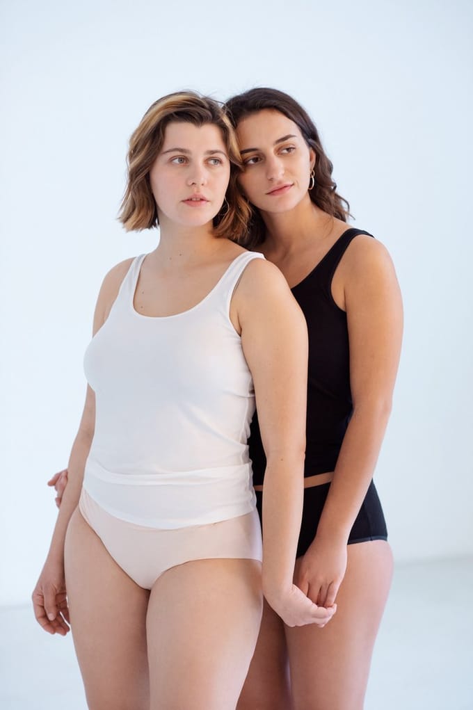 NDRWR by Woody- Dames Top - Protected Ivory - Maat XL