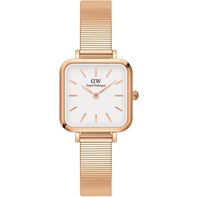 Daniel Wellington DW Watch Quadro Studio Rose Gold 22x22mm