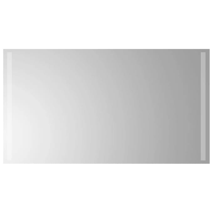 vidaXL - Badkamerspiegel - LED - 50x90 - cm