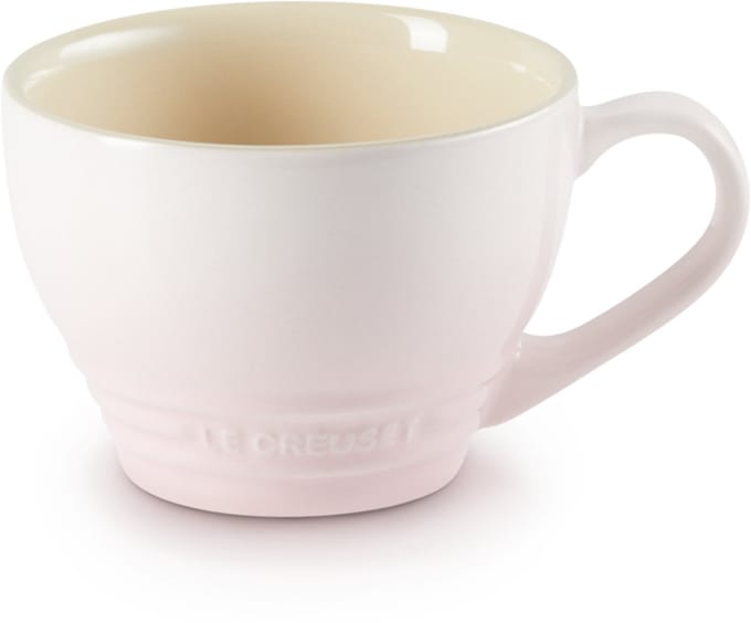 Le Creuset - Grote Cappuccino Mok Shell Pink 0,4l