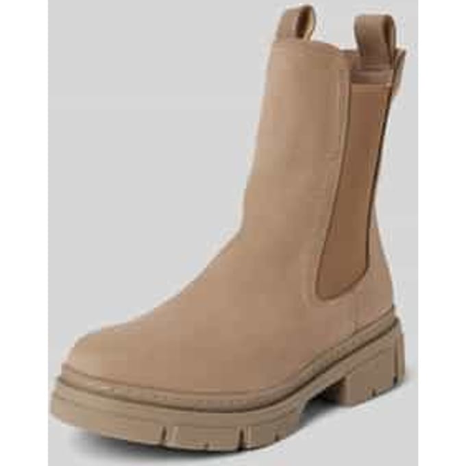 Tamaris Tamaris Leopard Veterboots zwart Textiel