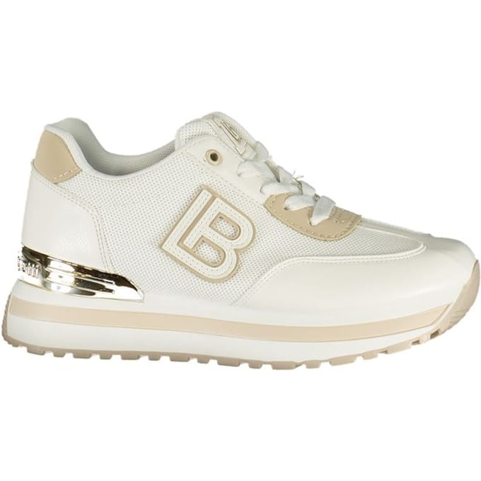 Laura Biagiotti Witte Polyurethaan Dames Sneaker