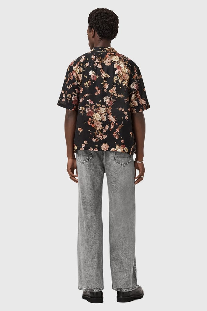 AllSaints Lenny Light Grey Größe: W36 | Relaxed Fit Outlet | Herren | Grau