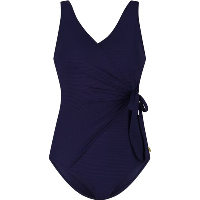 Ten Cate swimsuit v-neck padded ink blue voor Dames | Maat 38
