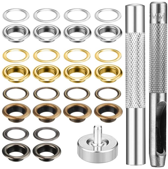 DIY ringenset, 200 stuks (4 kleuren x 50 sets)