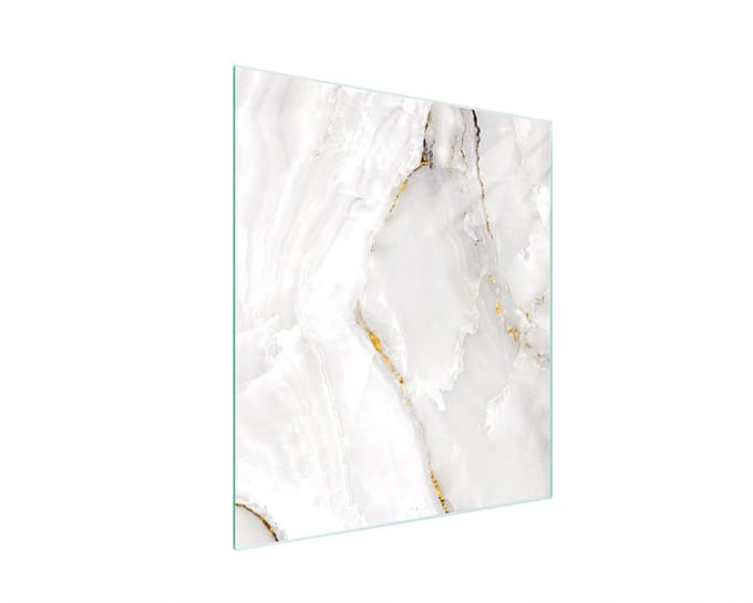 TMK ArtDeko Serie – Snijplank – 45x52 cm – Marmer Design – Glas