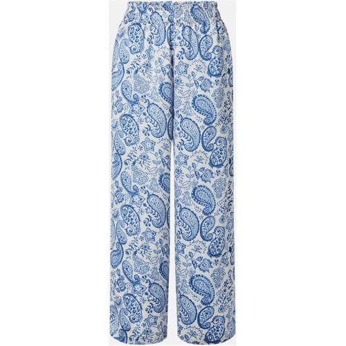ESMARA Satijnen dames broek - Wide leg (Print, S (36/38))