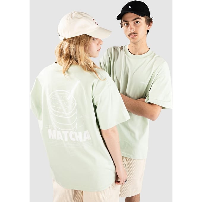Another Cotton Lab Matcha Oversized T-Shirt groen
