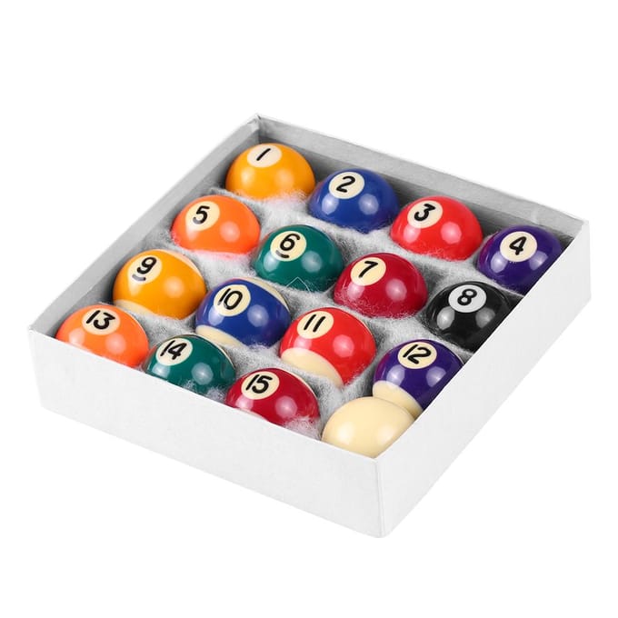 25 MM/32 MM/38 MM Kinderen Biljart Ballen Set Hars Kleine Pool Cue Ballen Volledige set 32mm blue