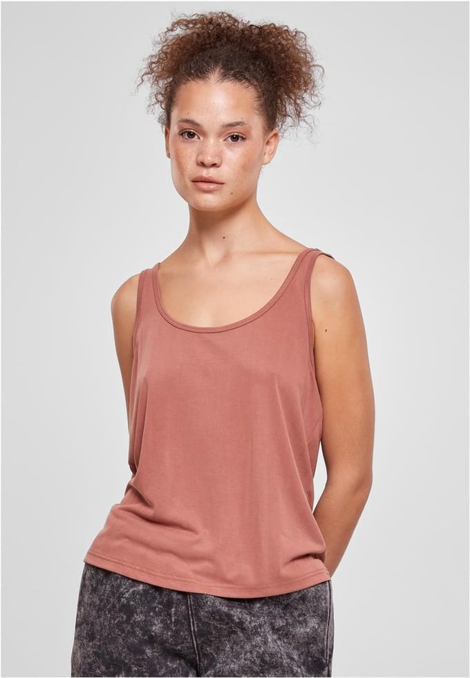 Urban Classics - Modal Loose Mouwloze top - 4XL - Oranje