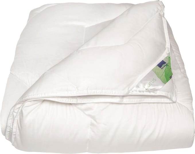 Polydaun Lotus dekbed - 4-seizoenen - vochtregulerend - Lyocell tijk - vulling GRS 3D-Polarsoft Plus® + viscose - 240x220 cm - wit