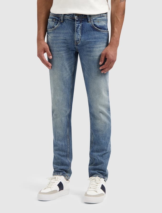 Pure Path The Ryan Slim Fit Jeans Denim Blue Green (W1537 - 88)
