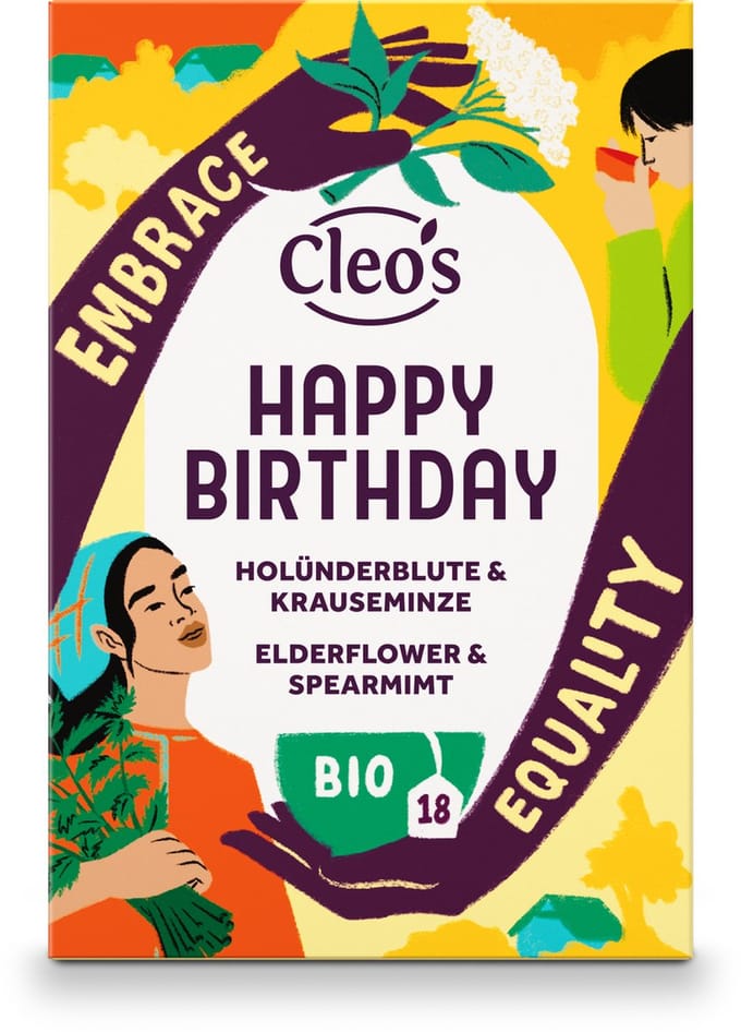 Cleo's Happy birthday bio 18 Zakjes