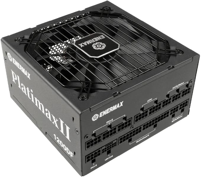 Enermax PlatimaxII 1200DF Voeding - 1200 Watt - 135 mm - ATX 3.1 - 80 Plus 80 PLUS Platinum