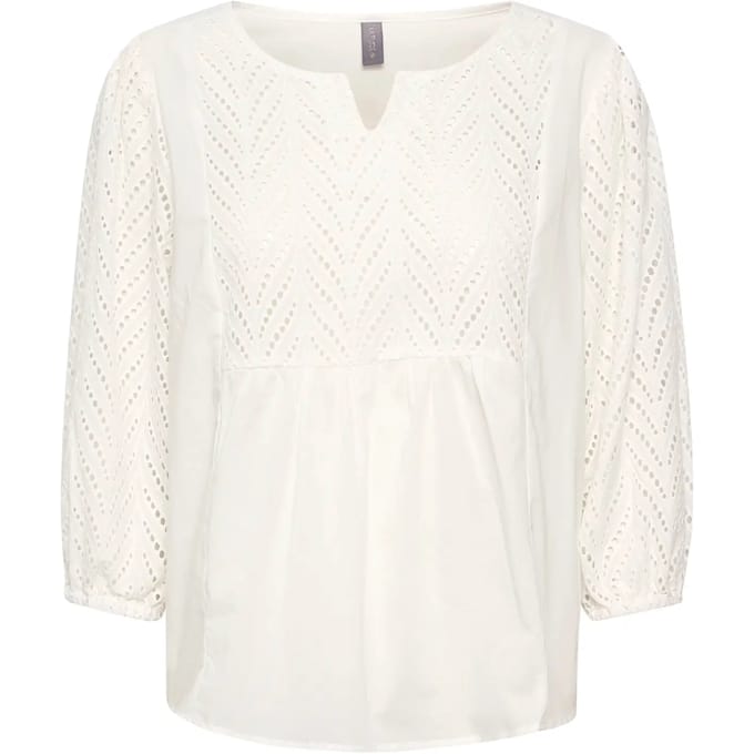 Overhemd met lang mouwen Regular fit Spring Gardenia white