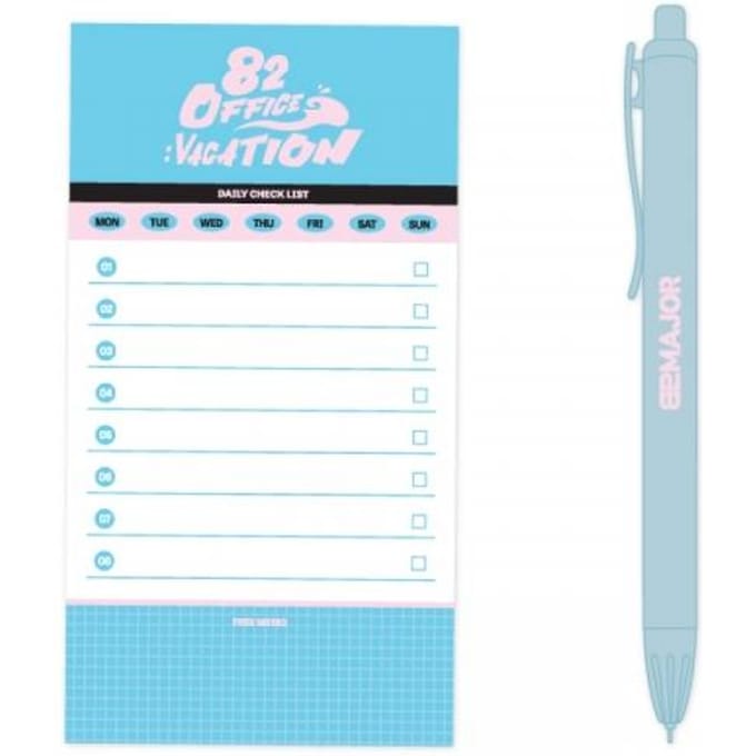 82major 03 Notitieblok Set Vakantie